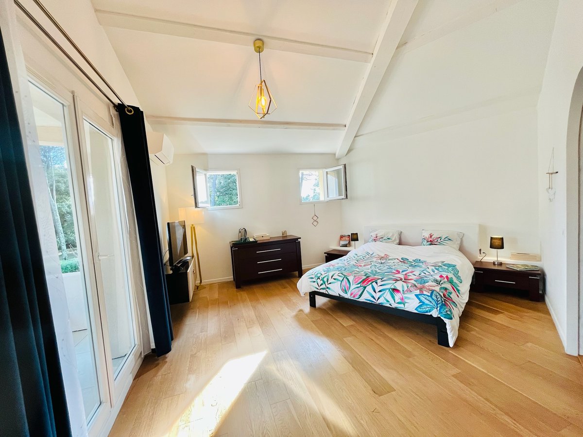 Suite parentale avec plafond cathédrale